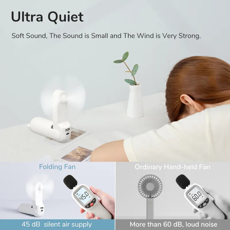 New Travel Portable Mini Handheld Fan