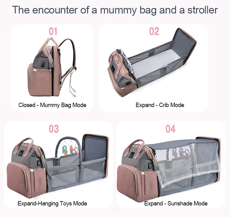 Hot Trending Baby Care With Foldable Crib