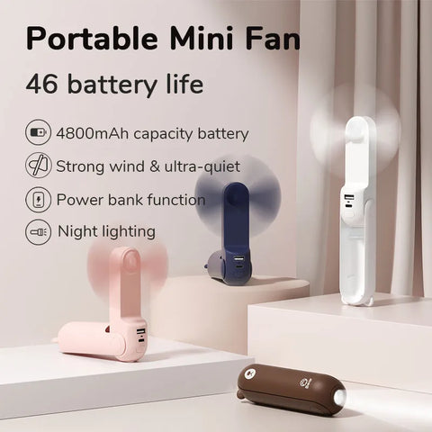 New Travel Portable Mini Handheld Fan