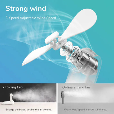 New Travel Portable Mini Handheld Fan