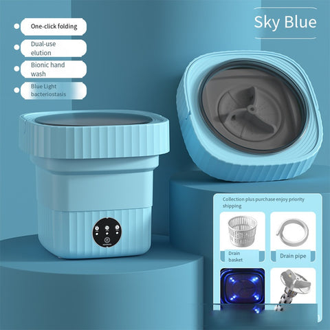 Mini Folding Portable Washing Machine