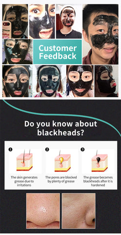 Blackhead Remover Acne Treatment Peel Off Oil Control Skin Care Mask